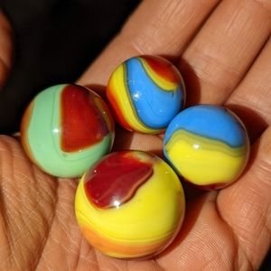 Akro agate vintage marbles